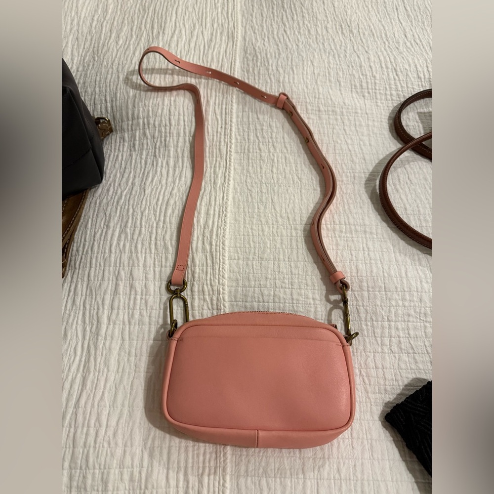 Mini The Leather Carabiner Crossbody Bag